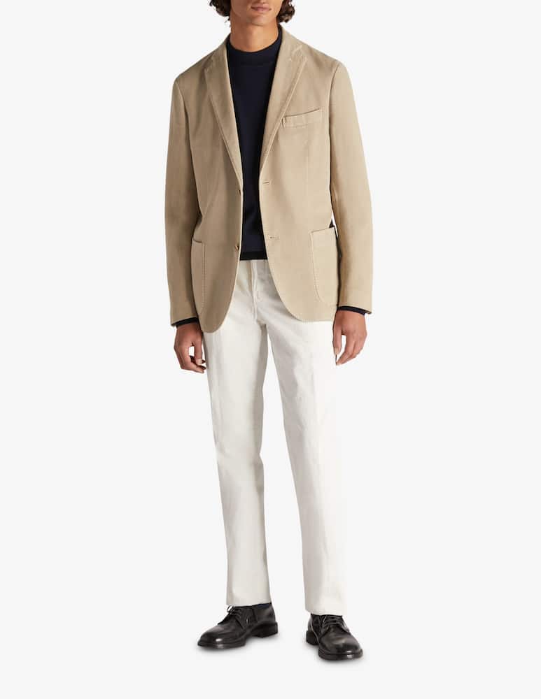 rinascente Slowear Zanone Lupetto regular fit in cotone crêpe certificato 