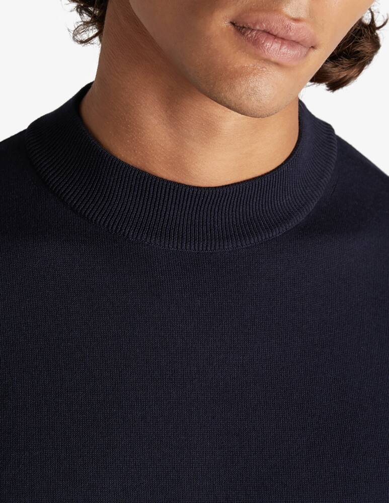 rinascente Slowear Zanone Lupetto regular fit in cotone crêpe certificato 