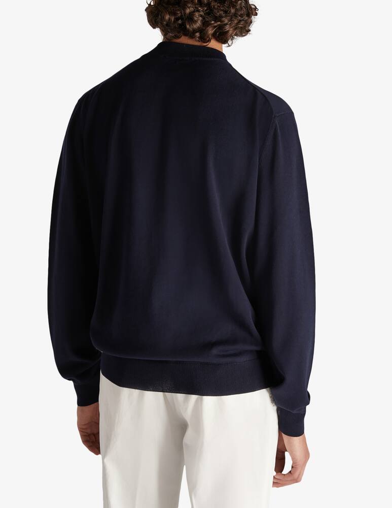 rinascente Slowear Zanone Lupetto regular fit in cotone crêpe certificato 