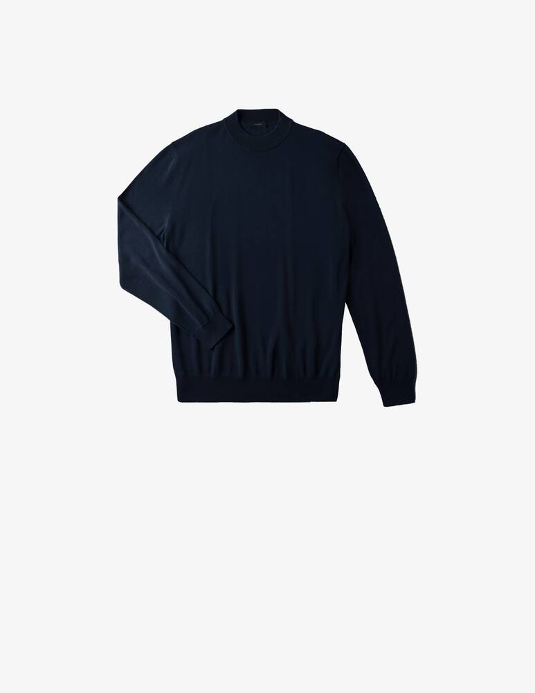 rinascente Slowear Zanone Lupetto regular fit in cotone crêpe certificato 