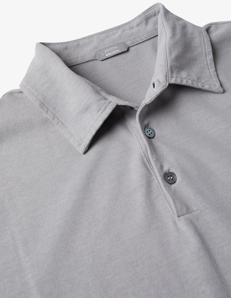 Slowear Slim-fit organic IceCotton polo shirt - picture 5 Slowear Slim-fit organic IceCotton polo shirt - picture 5