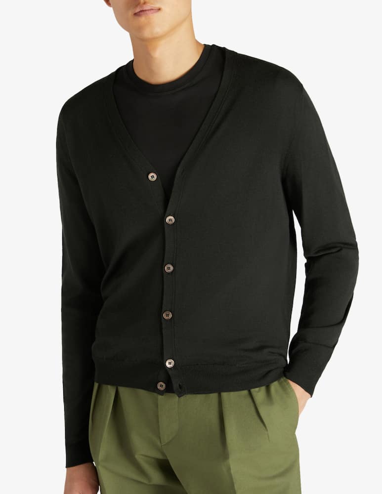 Slowear Slim-fit crew-neck sweater in certified Flexwool - picture 1 Slowear Slim-fit crew-neck sweater in certified Flexwool - picture 1