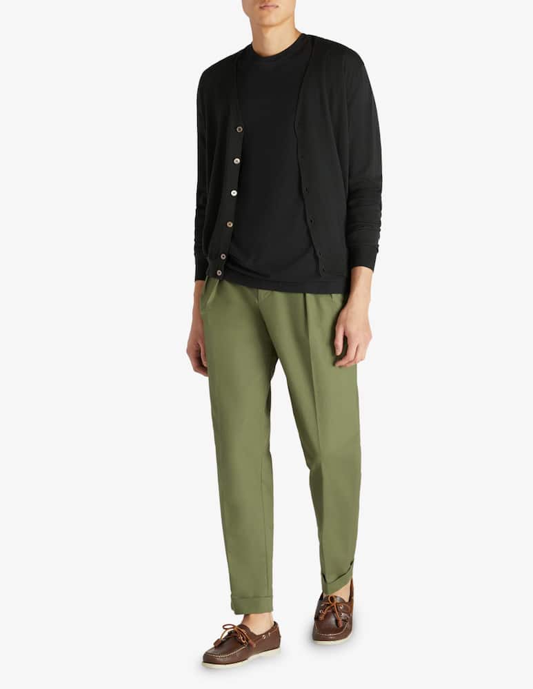 Slowear Slim-fit crew-neck sweater in certified Flexwool - picture 2 Slowear Slim-fit crew-neck sweater in certified Flexwool - picture 2