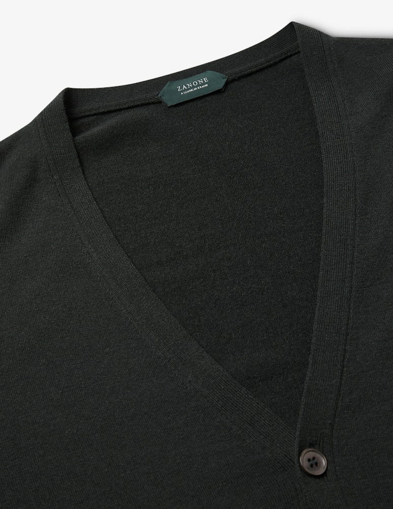 Slowear Slim-fit crew-neck sweater in certified Flexwool - picture 3 Slowear Slim-fit crew-neck sweater in certified Flexwool - picture 3