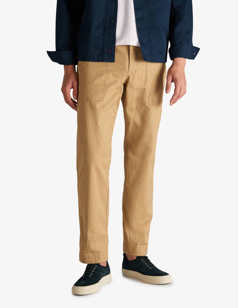 rinascente Slowear Incotex Regular fit trousers in certified cotton twill 