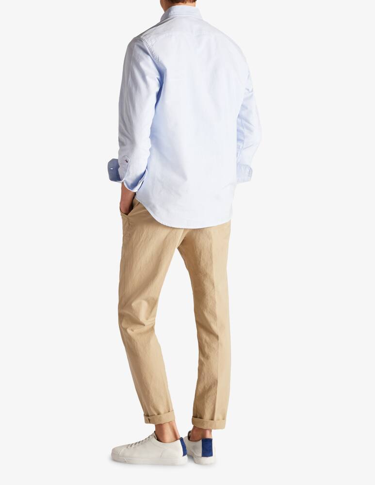 Slowear INCOTEX - Pantalone tapered fit in summer satin - immagine 3 Slowear INCOTEX - Pantalone tapered fit in summer satin - immagine 3