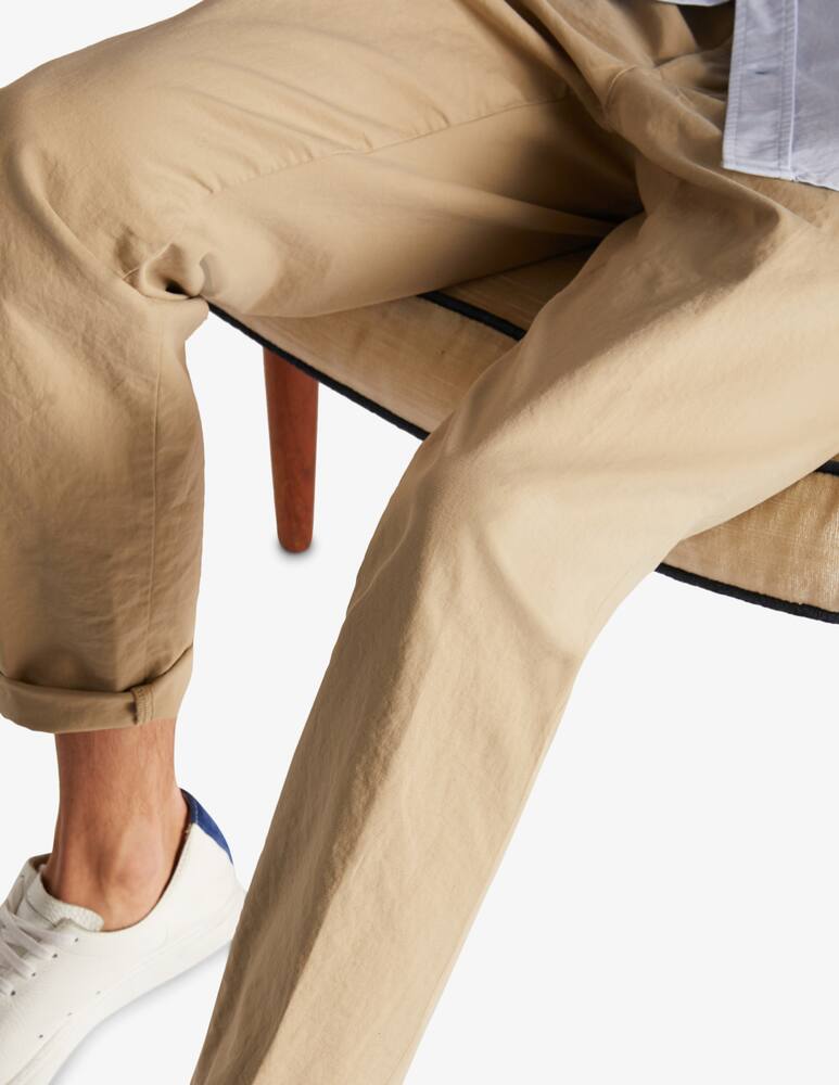 rinascente Slowear Incotex Pantalone tapered fit in summer satin 