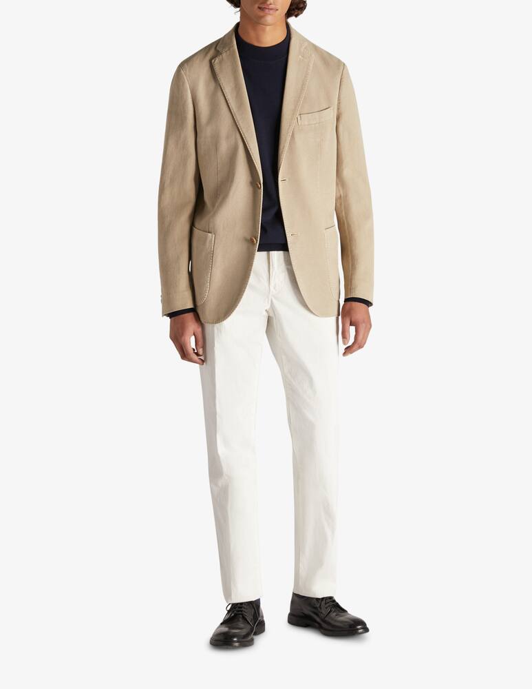 Slowear INCOTEX -  Slim fit trousers in certified stretch gabardine - picture 4