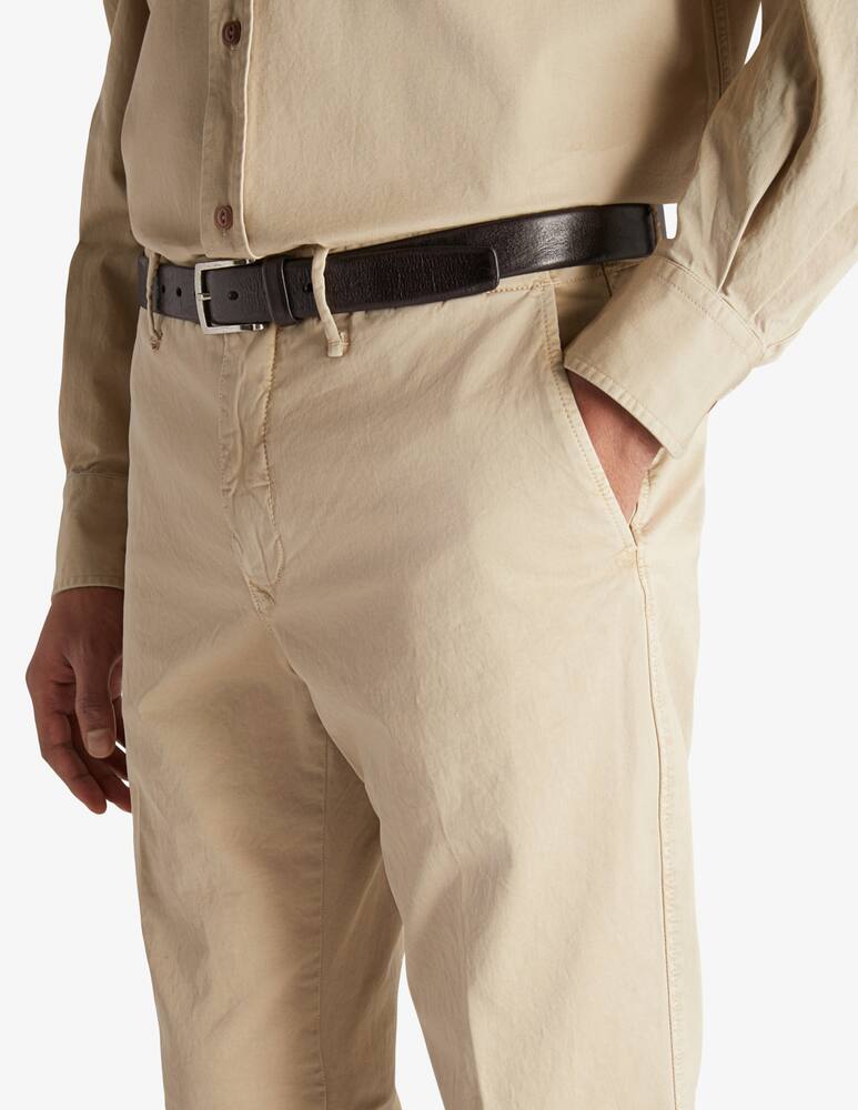 rinascente Slowear Incotex Pantalone slim fit in gabardina stretch certificata 