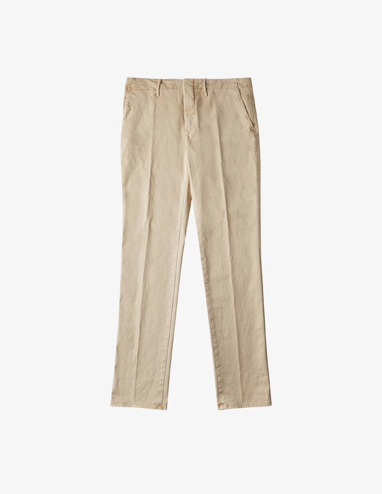 rinascente Slowear Incotex Pantalone slim fit in gabardina stretch certificata 