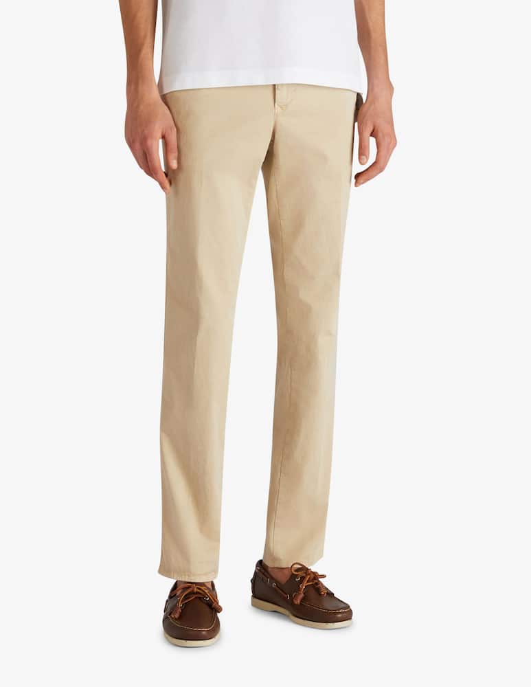 Slowear INCOTEX - Slim fit trousers in certified stretch gabardine - picture 1 Slowear INCOTEX - Slim fit trousers in certified stretch gabardine - picture 1