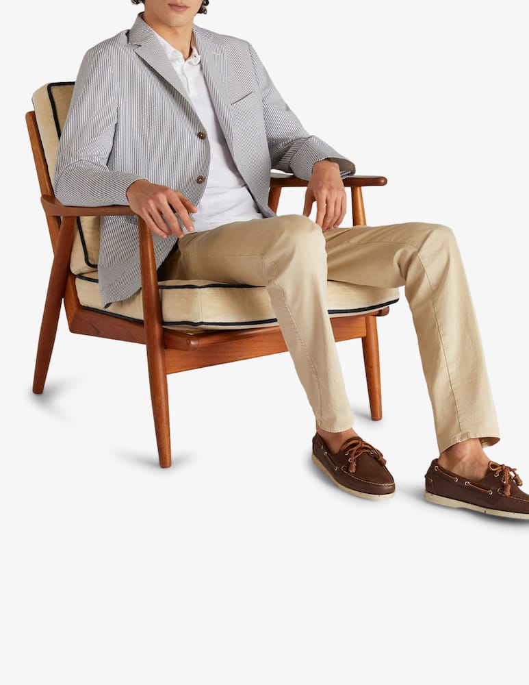 Slowear INCOTEX - Slim fit trousers in certified stretch gabardine - picture 4 Slowear INCOTEX - Slim fit trousers in certified stretch gabardine - picture 4
