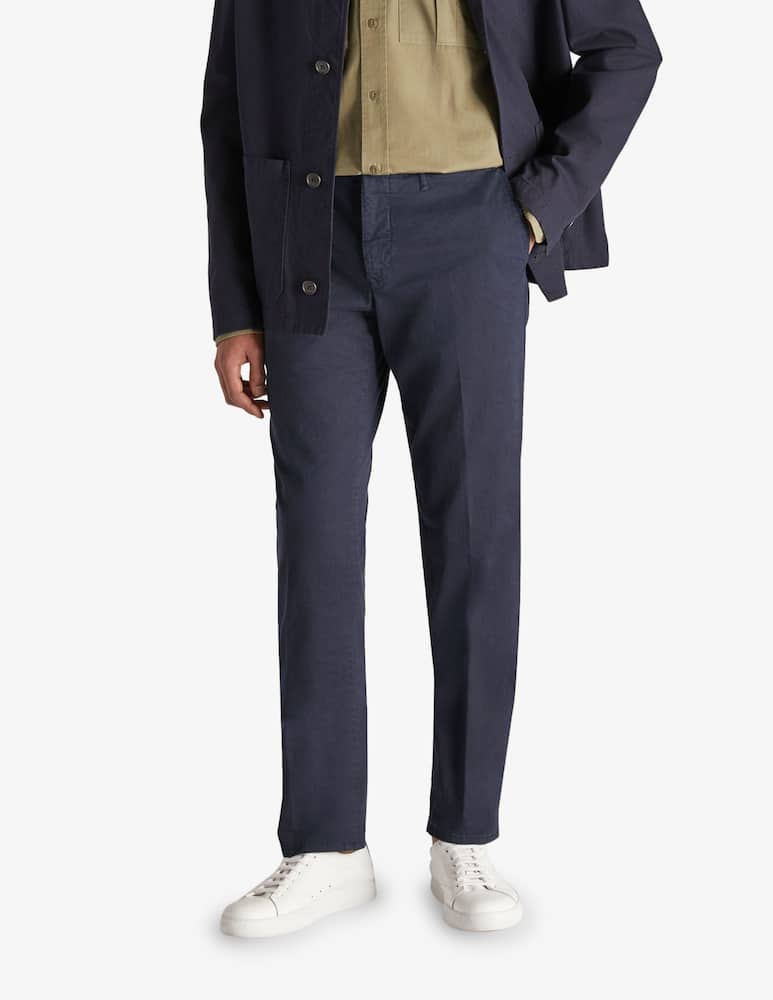Slowear INCOTEX - Slim fit trousers in certified stretch gabardine - picture 1 Slowear INCOTEX - Slim fit trousers in certified stretch gabardine - picture 1