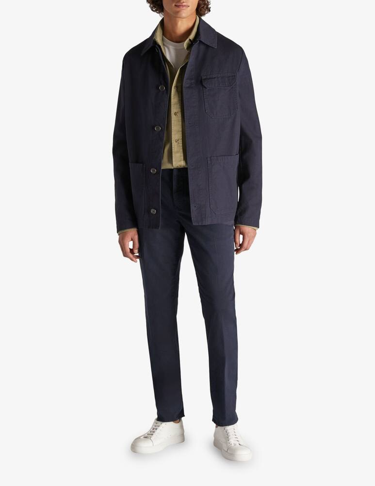 rinascente Slowear Incotex Pantalone slim fit in gabardina stretch certificata