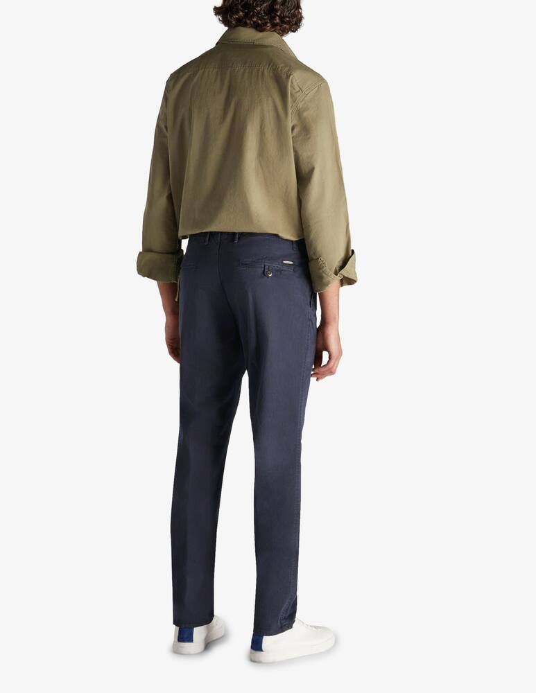 rinascente Slowear Incotex Pantalone slim fit in gabardina stretch certificata