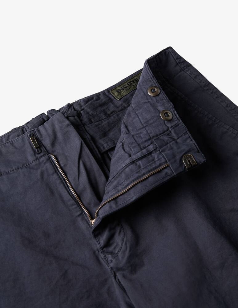 rinascente Slowear Incotex Pantalone slim fit in gabardina stretch certificata