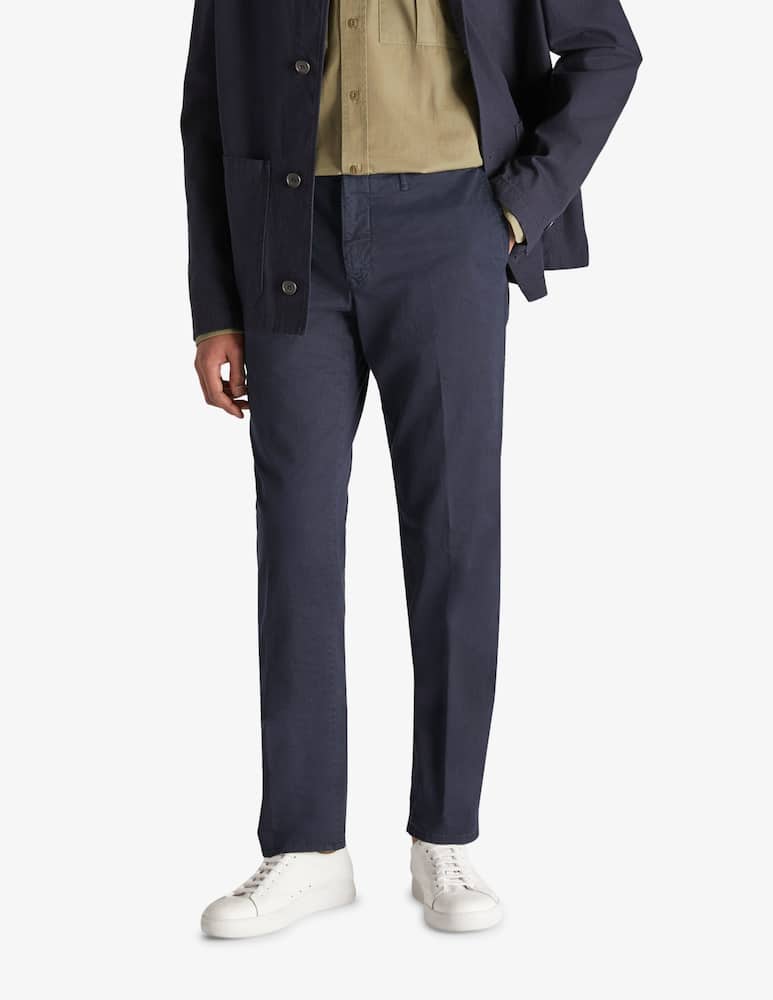 rinascente Slowear Incotex Slim fit trousers in certified stretch gabardine 