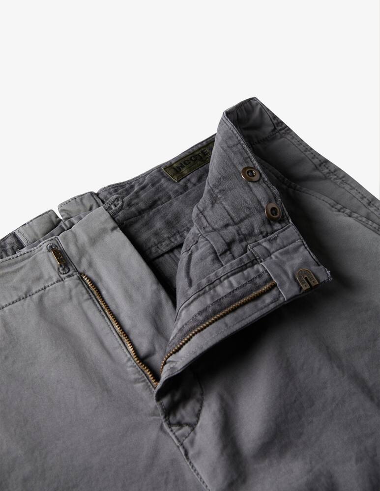 rinascente Slowear Incotex Pantalone slim fit in gabardina stretch certificata 