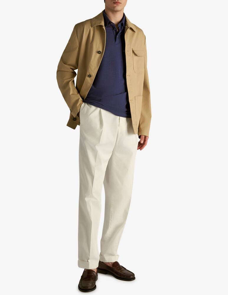 rinascente Slowear Zanone Polo slim fit in IceCotton organico 