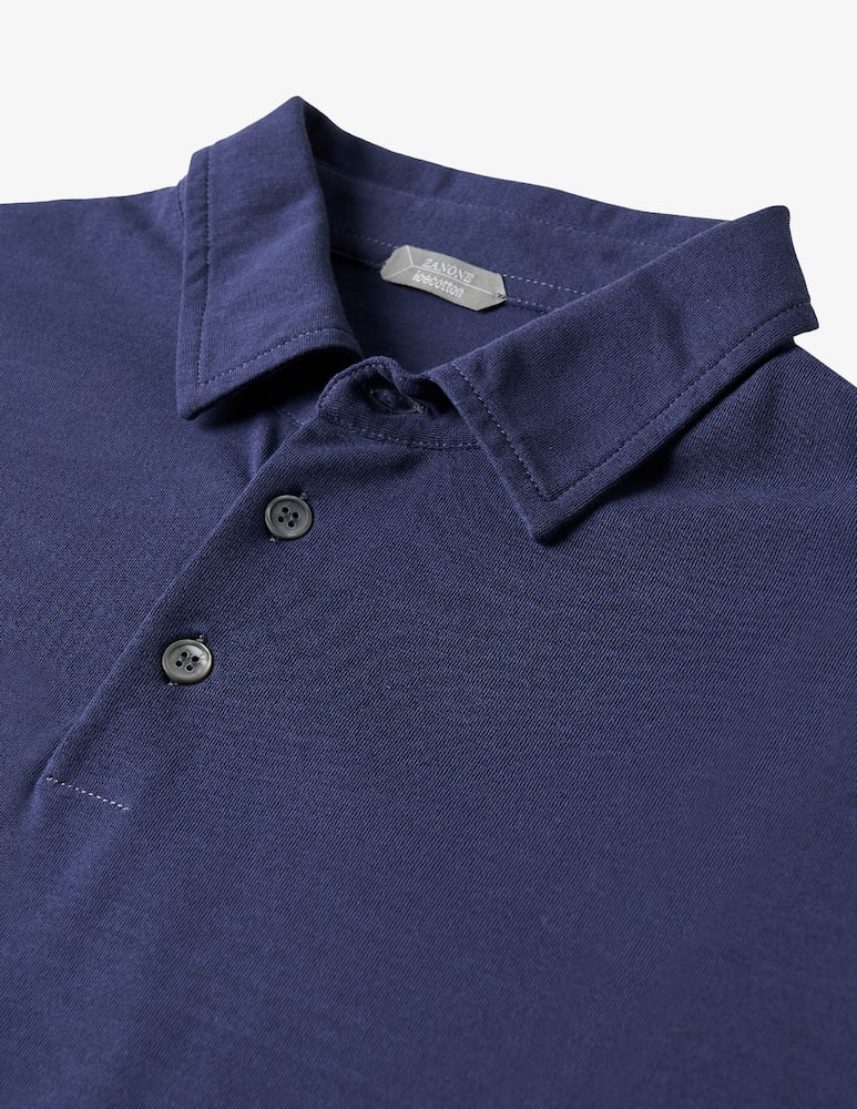 rinascente Slowear Zanone Polo slim fit in IceCotton organico 