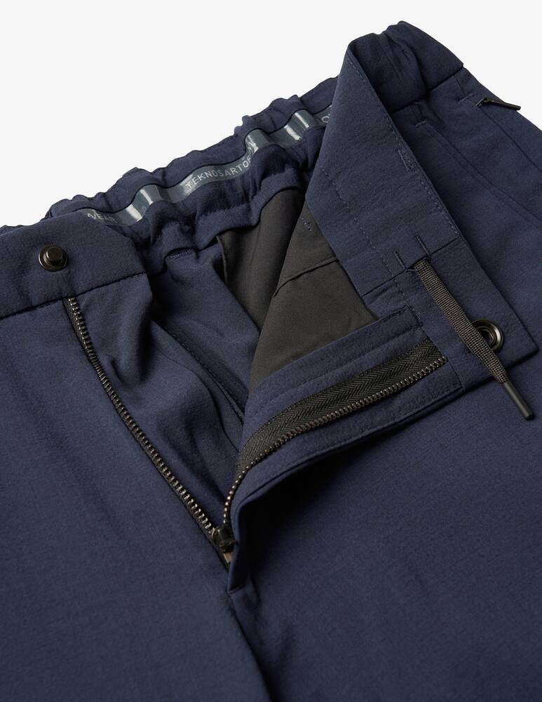 rinascente Slowear INCOTEX - Slim fit wool and corduroy trousers