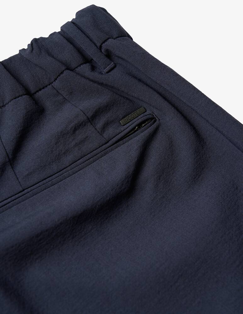 rinascente Slowear INCOTEX - Slim fit wool and corduroy trousers