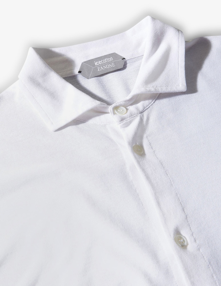 Slowear Camicia slim fit in IceCotton organico - immagine 5