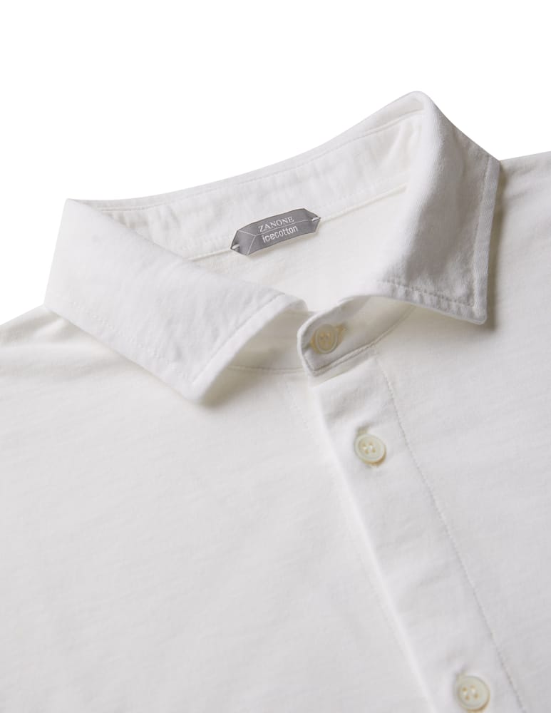 Slowear Camicia slim fit in IceCotton organico - immagine 6