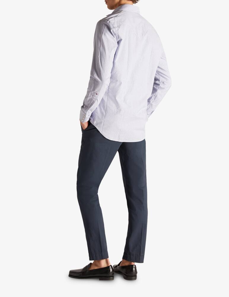 rinascente Slowear Glanshirt Camicia regular fit in cotone Oxford a righe 