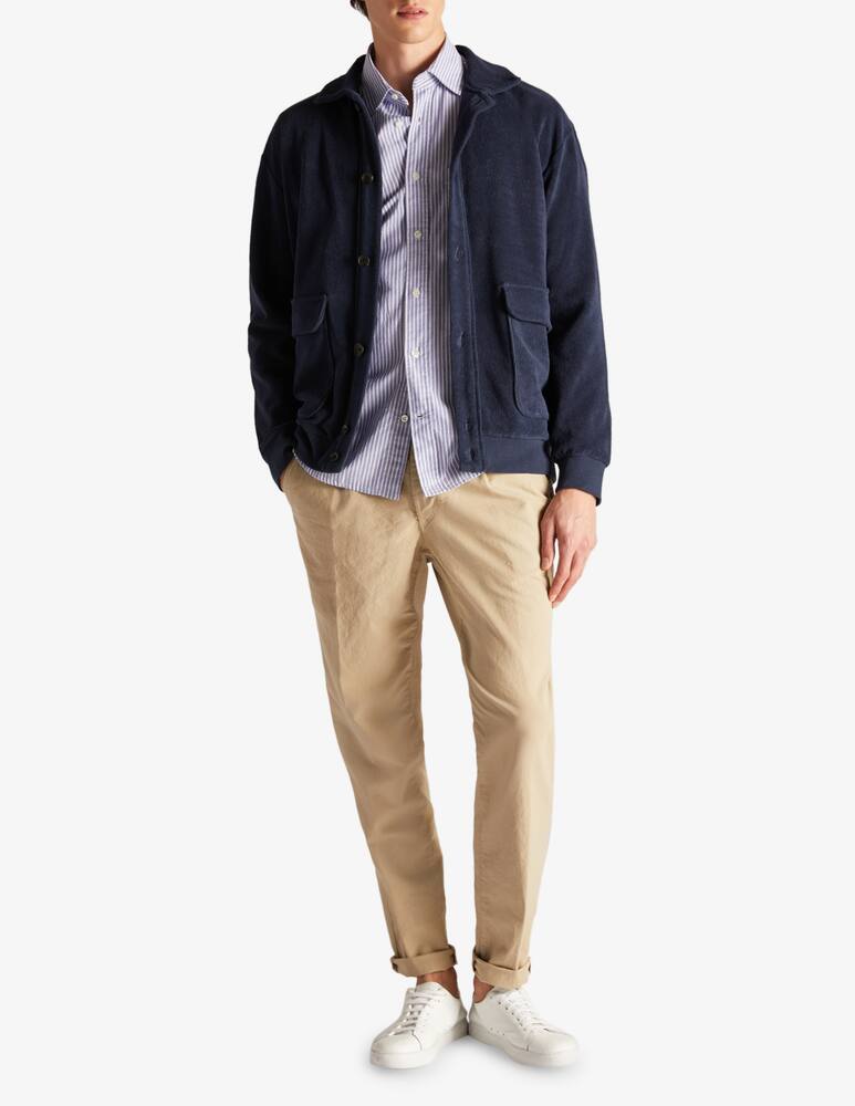 rinascente Slowear Glanshirt Regular fit striped Oxford cotton shirt 