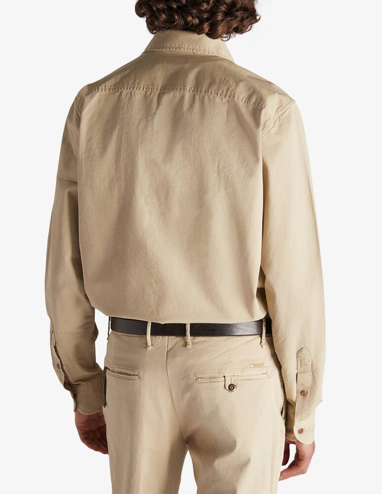 rinascente Slowear Glanshirt Regular fit overshirt cotton gabardine 