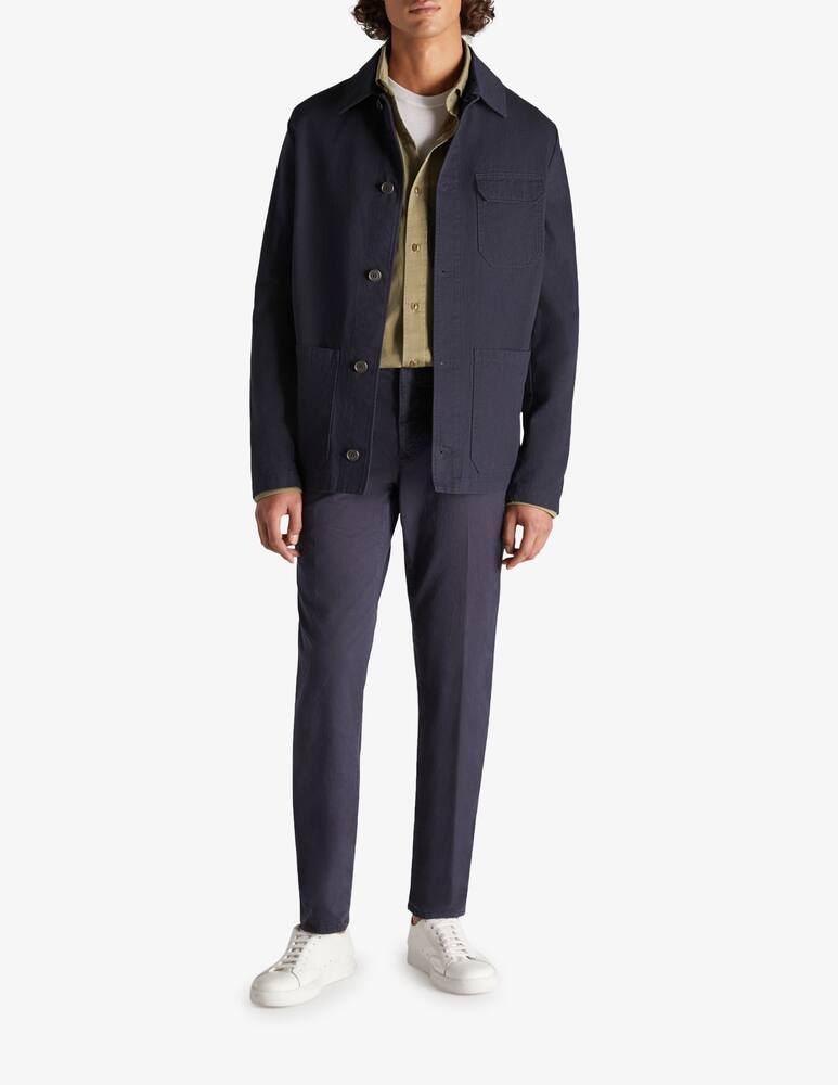 rinascente Slowear Glanshirt Camicia regular fit in gabardina di cotone