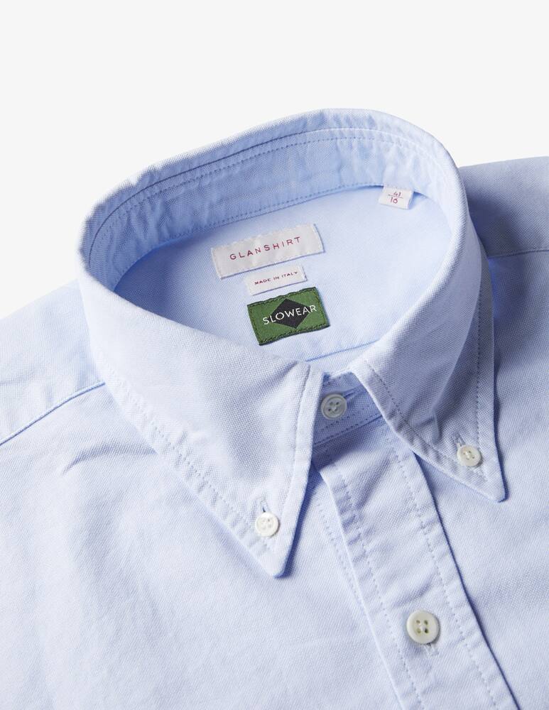 Slowear Glanshirt Camicia regular fit in cotone Oxford - immagine 5 Slowear Glanshirt Camicia regular fit in cotone Oxford - immagine 5