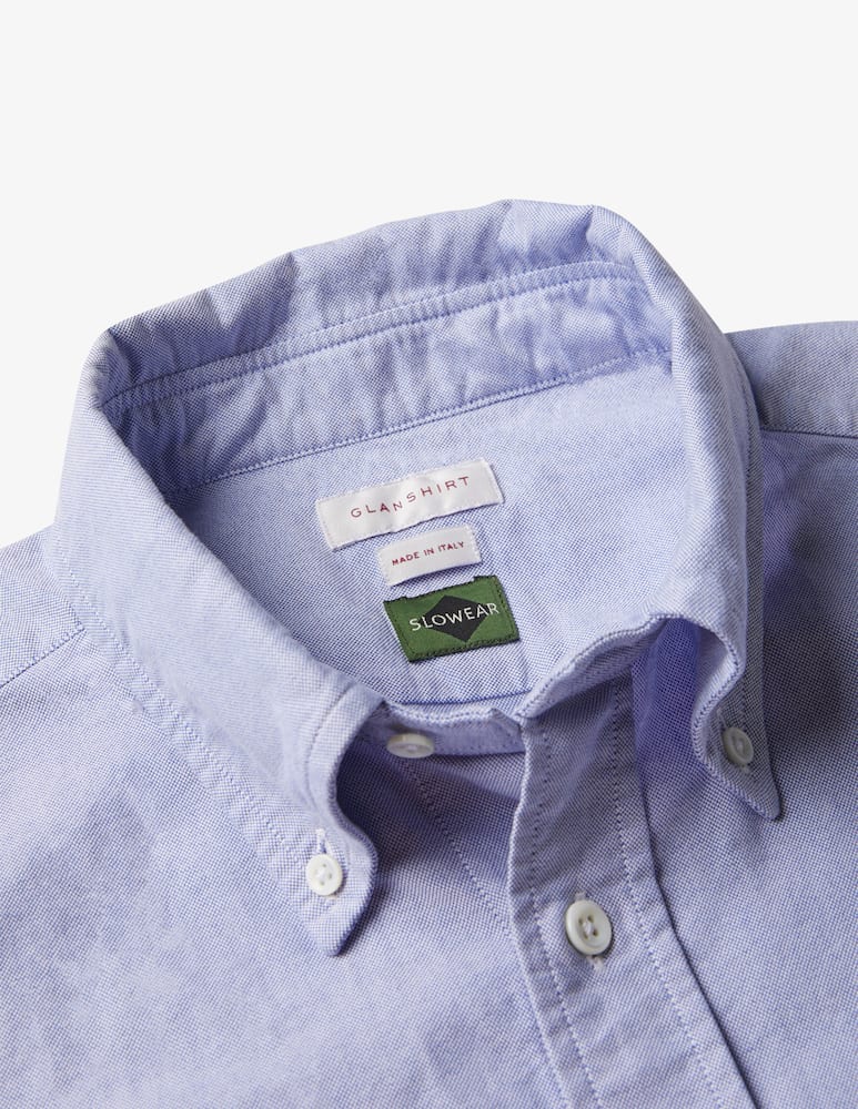Slowear Glanshirt Camicia regular fit in cotone Oxford - immagine 4 Slowear Glanshirt Camicia regular fit in cotone Oxford - immagine 4