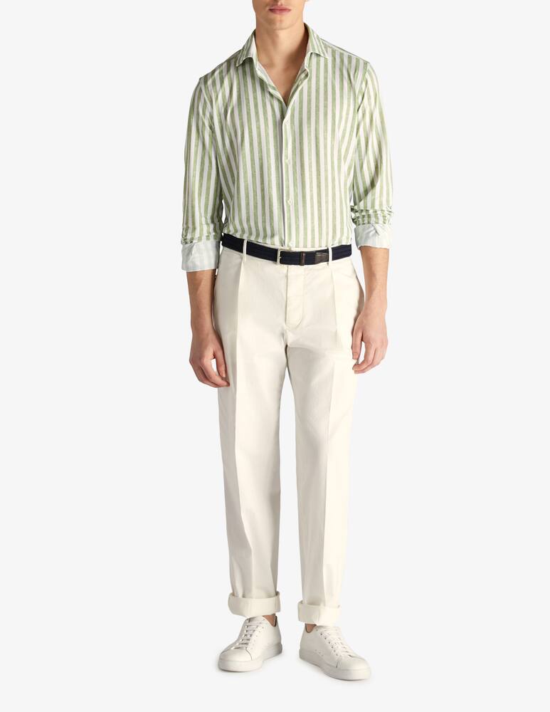 rinascente Slowear Glanshirt Camicia slim fit wash & wear in tessuto tecnico 