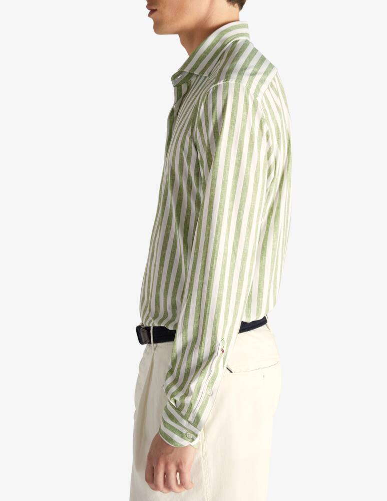 rinascente Slowear Glanshirt Camicia slim fit wash & wear in tessuto tecnico 