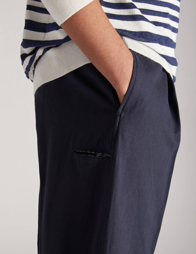 rinascente Slowear Incotex Pantalone balloon fit in cotone 