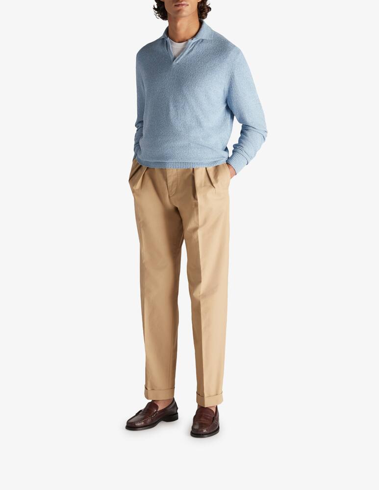 rinascente Slowear Incotex Pantalone balloon fit in satin di cotone 