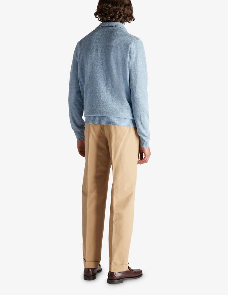 rinascente Slowear Incotex Pantalone balloon fit in satin di cotone 