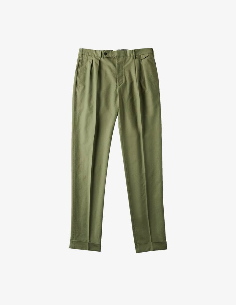 rinascente Slowear Incotex Balloon fit trousers in cotton satin 