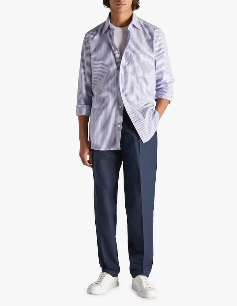 rinascente Slowear Incotex Pantalone balloon fit in satin di cotone 