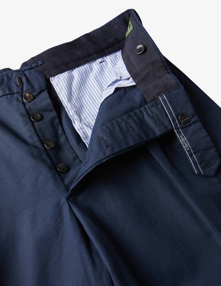 rinascente Slowear Incotex Pantalone balloon fit in satin di cotone 