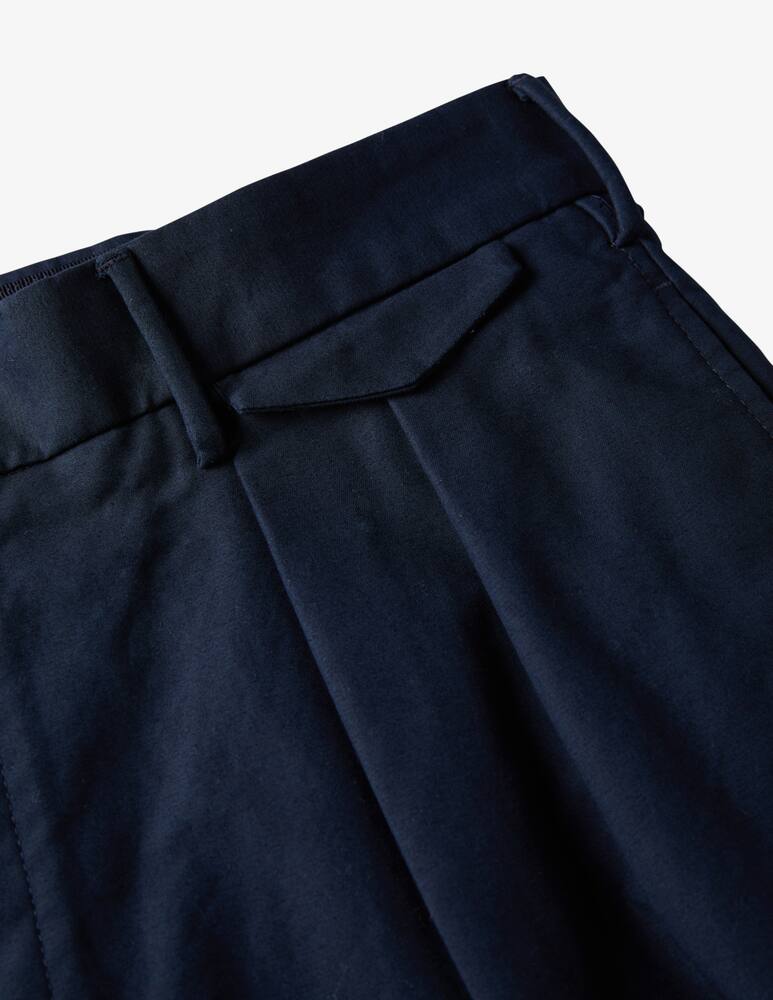 rinascente Slowear Incotex Pantalone balloon fit in satin di cotone 