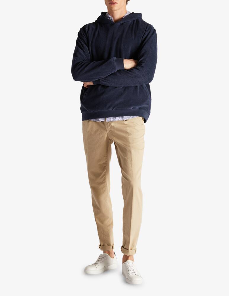 rinascente Slowear Zanone Felpa regular fit in spugna di cotone 