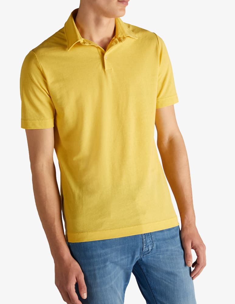 Slowear ZANONE - Slim fit polo shirt in organic IceCotton - picture 1 Slowear ZANONE - Slim fit polo shirt in organic IceCotton - picture 1