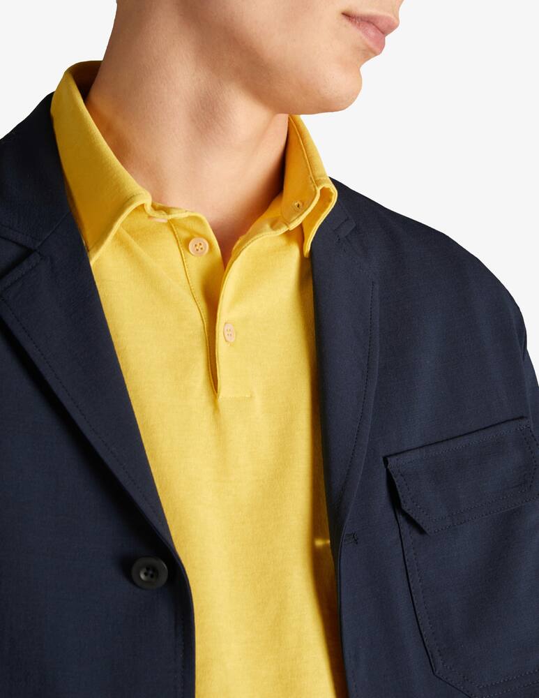 rinascente Slowear Zanone Polo slim fit in IceCotton organico 