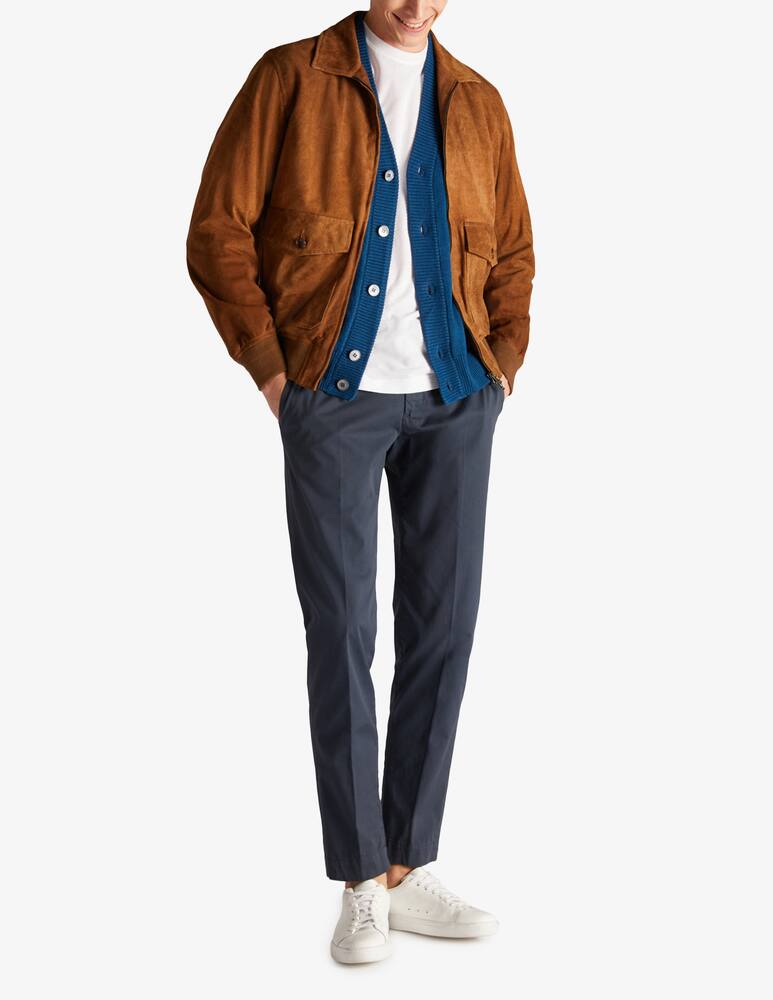 rinascente Slowear Zanone Cardigan regular fit in cotone e lino certificati 