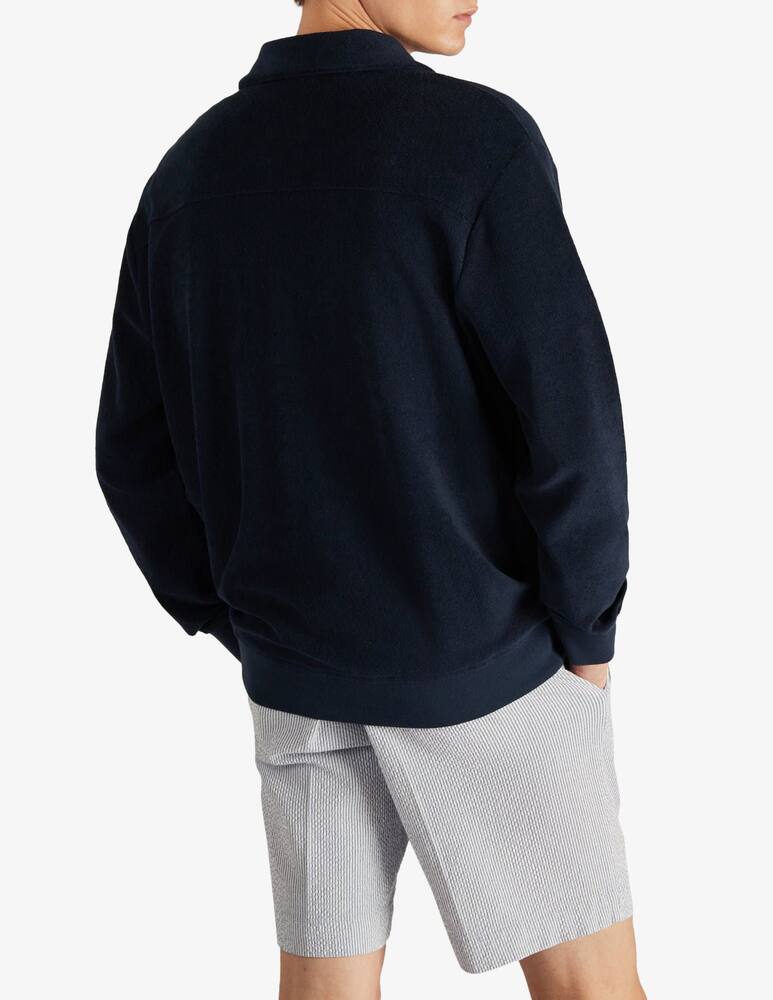 rinascente Slowear Zanone Cardigan regular fit in jersey di spugna