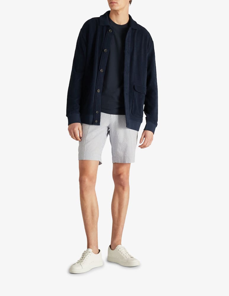 Slowear ZANONE - Cardigan regular fit in jersey di spugna - immagine 5