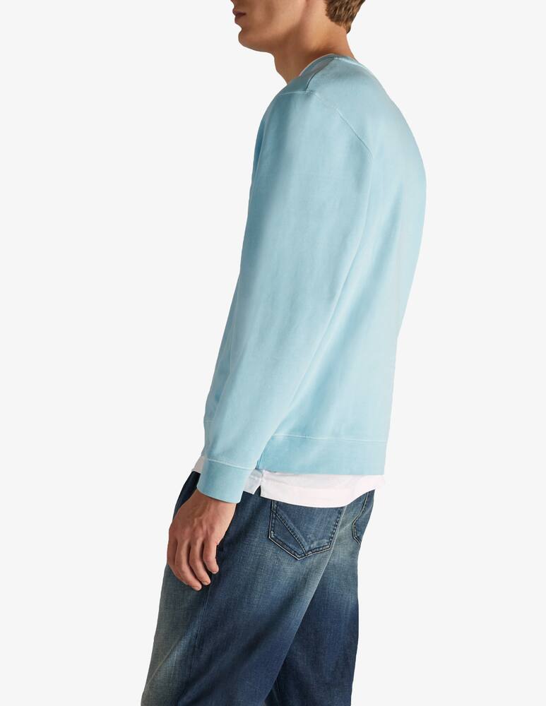 rinascente Slowear Zanone Regular fit crewneck sweatshirt in organic cotton 